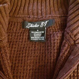 Mens quarter zip sweater